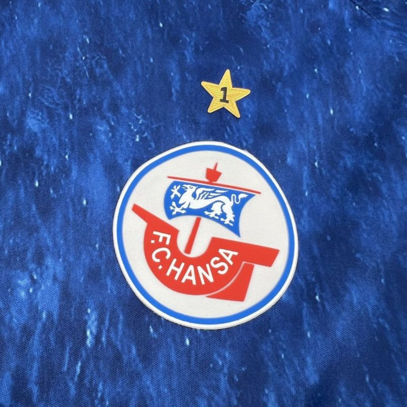 2025/26 FC Hansa Rostock Baltic Sea Special Edition Jersey Fan Version