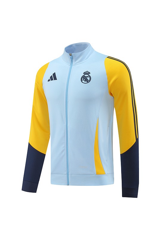 2024 Real Madrid Light Jacket Training Suit Set Football Team Shirt Sports Fashion