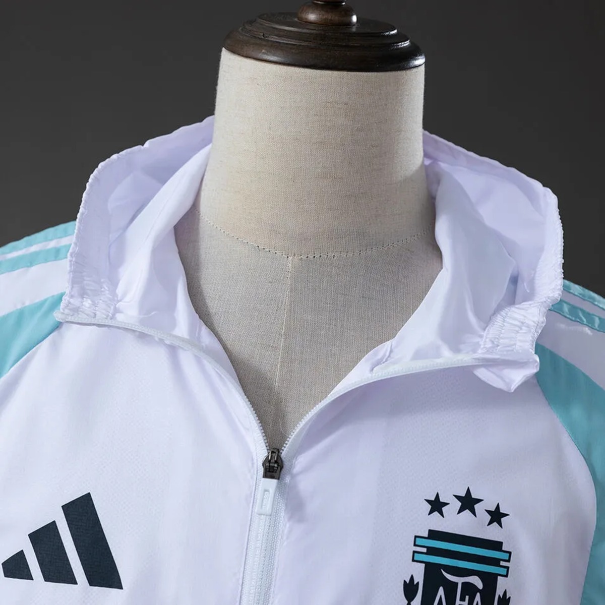 2026 Argentina White Jacket Windbreaker