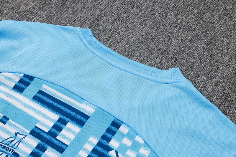 24/25 Marseilles Light blue Training Set Shirt and Shorts