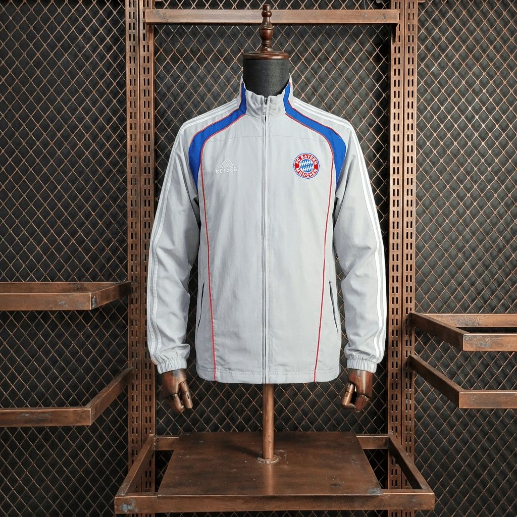 2026 Bayern Munich White Windbreaker Sport Unifom jersey Sport Unifom