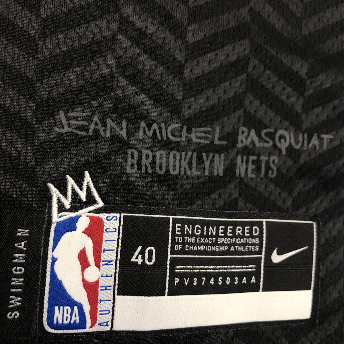 NBA Brooklyn Nets V neck Black Jersey Irving#11S-XXL