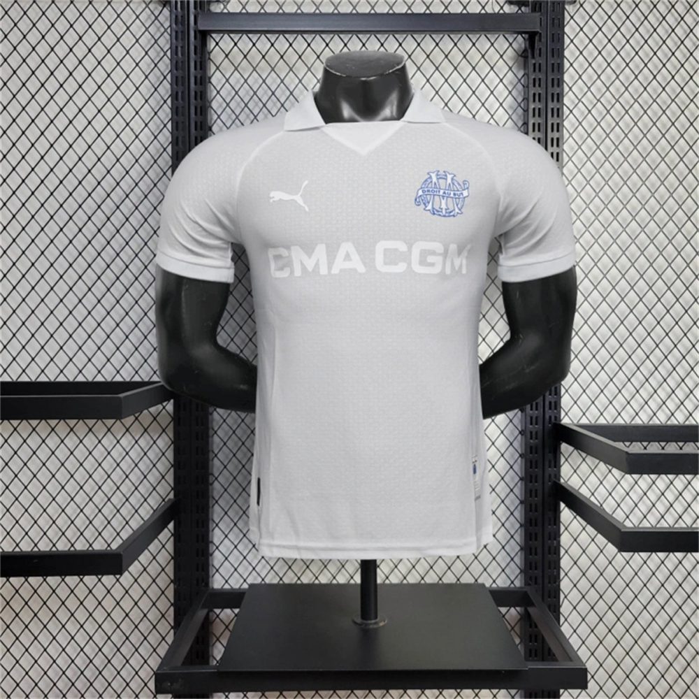 24/25 Marseille White Anniversary Special edition Jersey Player Version