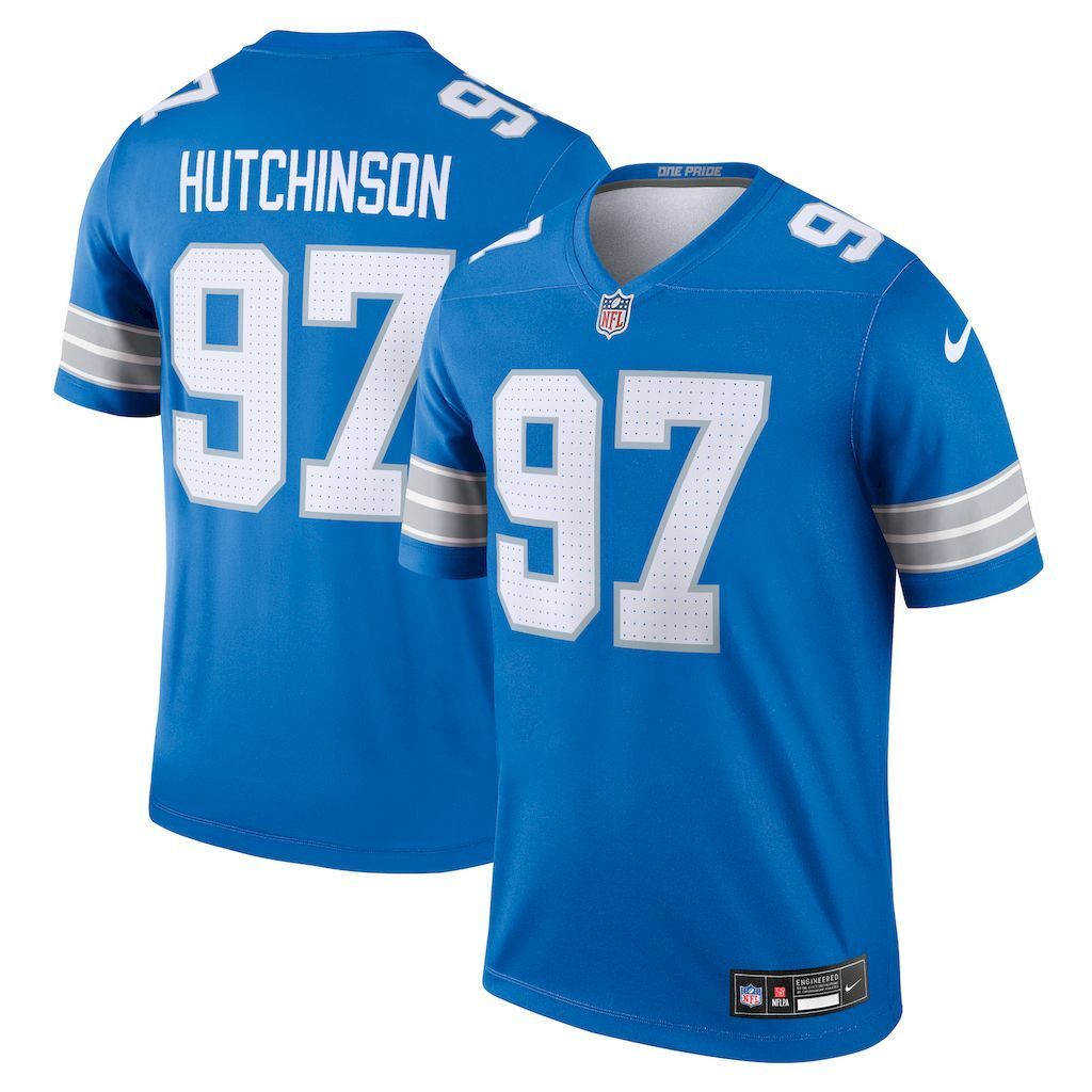 NFL Detroit Lions Jeysey HUTCHINSON #97