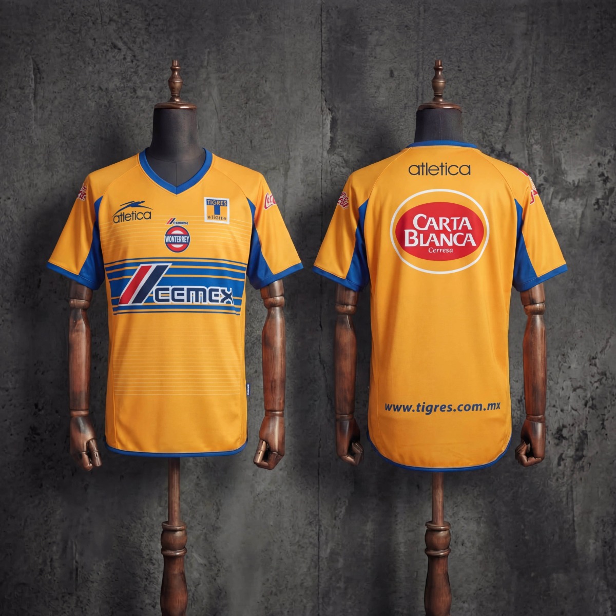 Retro Tigres UANL 2006 Home Jersey Fan Version