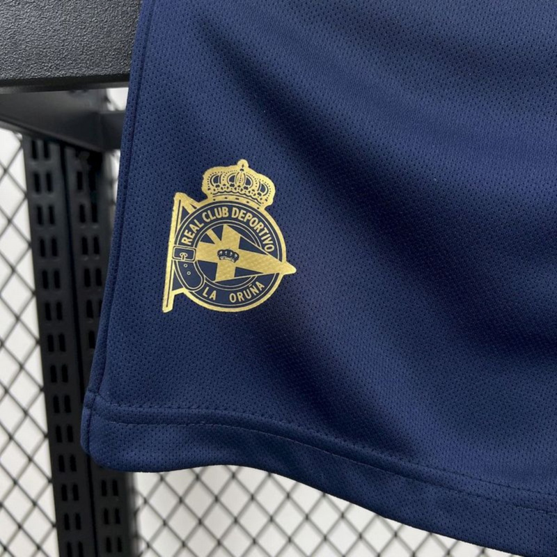 2025/26 Deportivo de La Coruna 125th Anniversary Edition jersey kids Kits size: 16-28