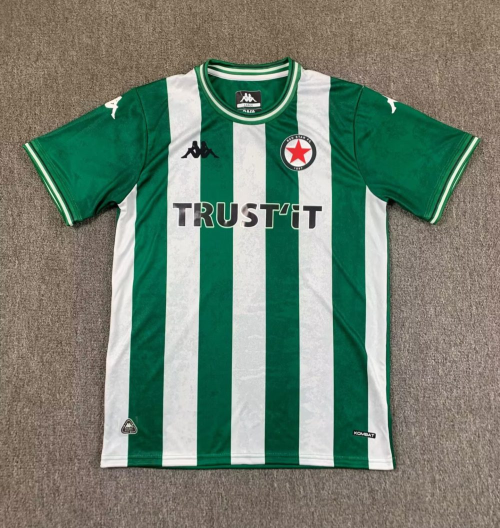 2025/26 Red Star Belgrade Home Jersey Fan Version