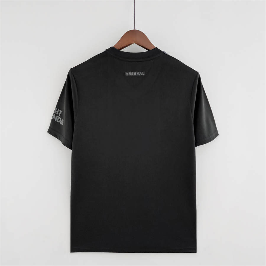 22/23 Arsenal Black Jersey Fan Version