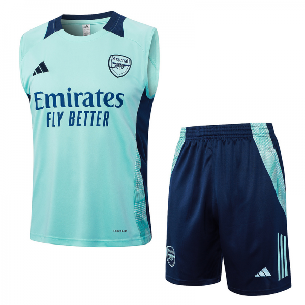 24/25 Arsenal Light green Training Set Shirt and Shorts