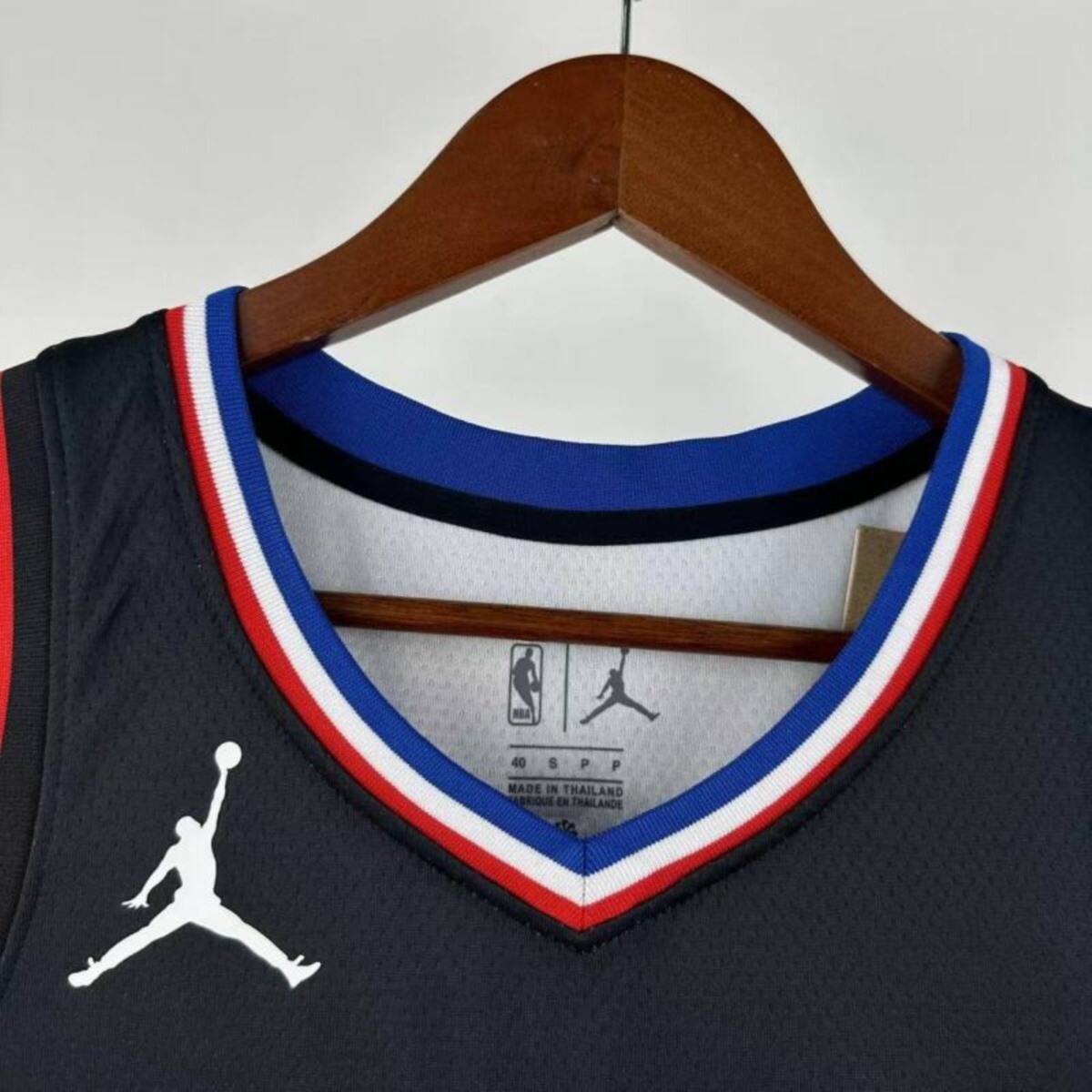 NBA Los Angeles Clippers V-Neck Black jersey PAUL#3 S-XXL
