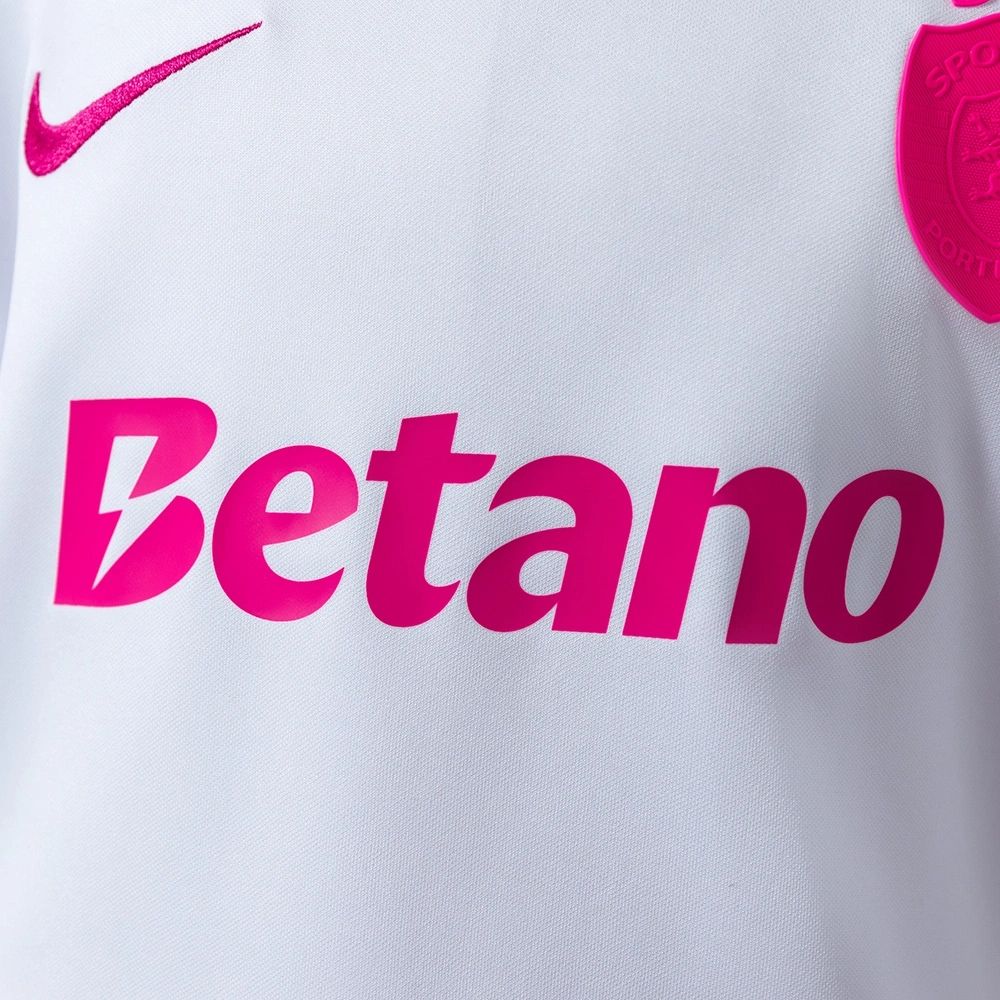 2025/26 Sporting Lisbon October Pink Edition jersey kids Kits size: 16-28
