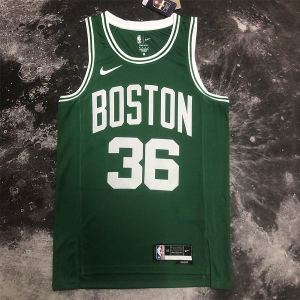 NBA Boston Celtics Jayson SMART#36 2022/23 Kelly Green Icon Edition Swingman Jersey S-XXL