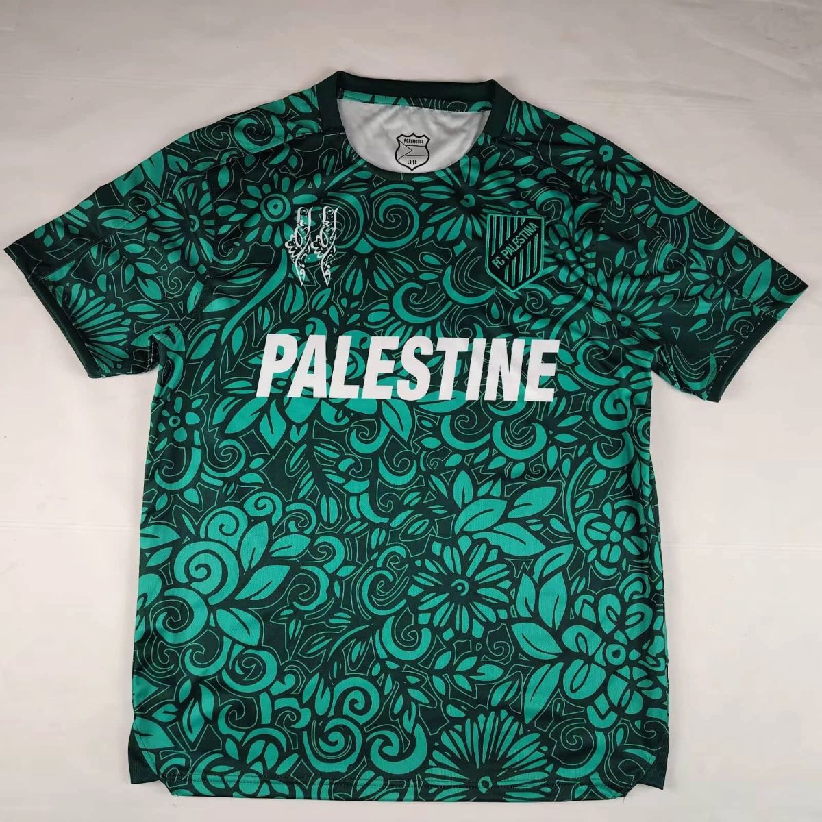 2025/26 CD Palestino Special Edition Green Jersey Fan Version