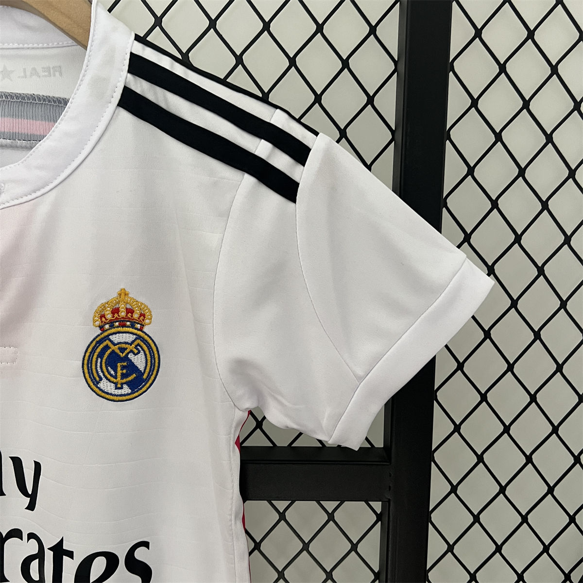 Retro Real Madrid 14/15 home jersey Kid Kits Size 16-28
