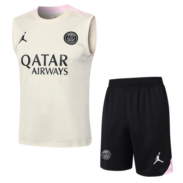 24/25 Psg apricot Training Set Shirt and Shorts