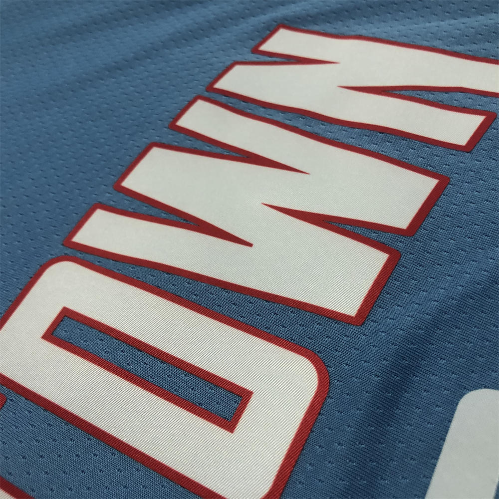 NBA Houston Rockets V-Neck Light Blue Jersey PAUL#3 S-XXL