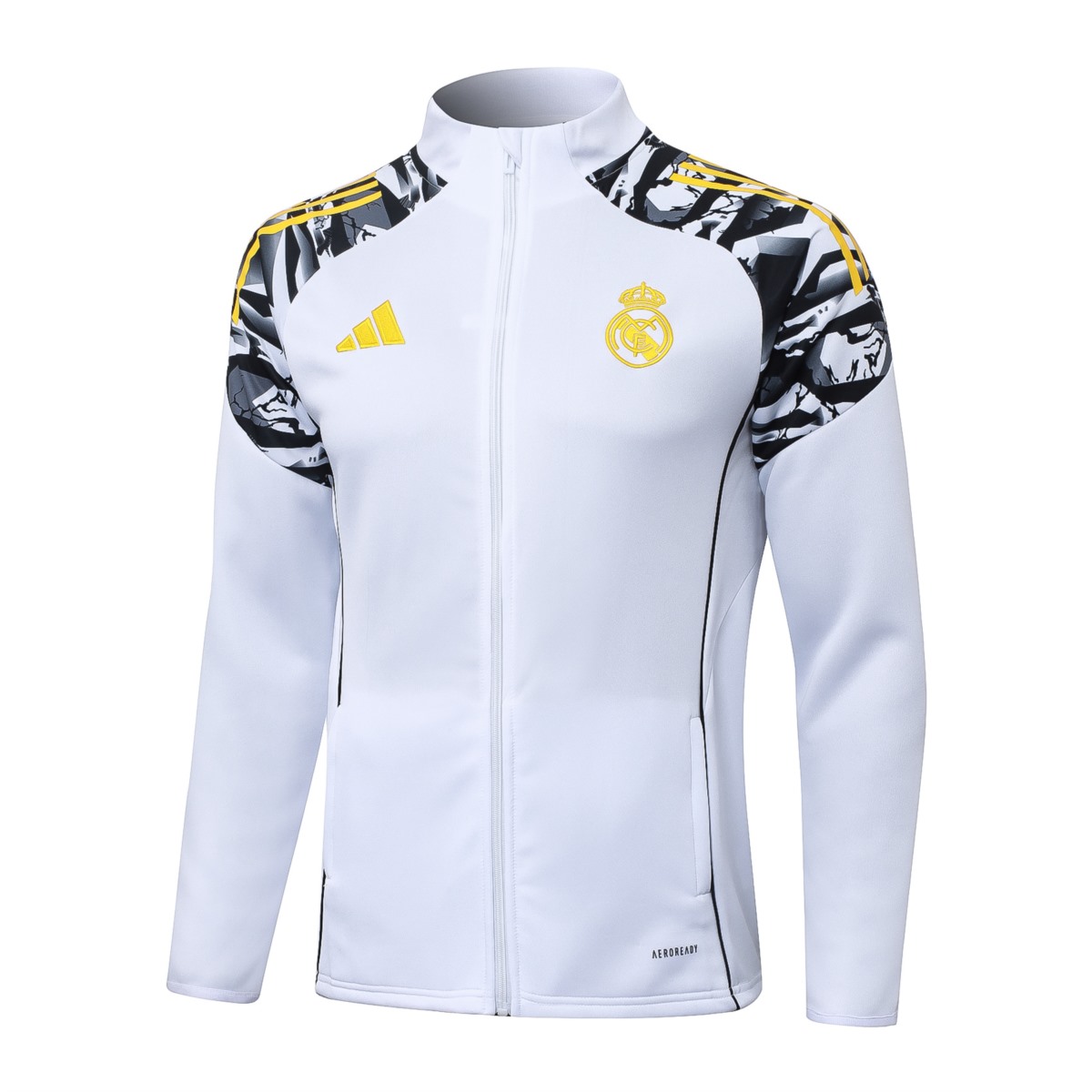 2026 Real Madrid White Jacket Training Suit Set