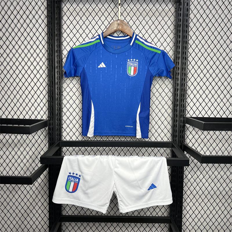 2024/25 Italy Euro Home jersey Kid Kits Size 16-28