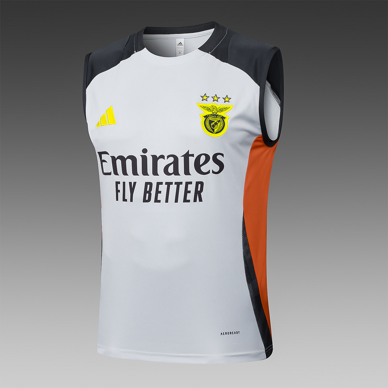 24/25 Benfica Grey Training Set Shirt and Shorts
