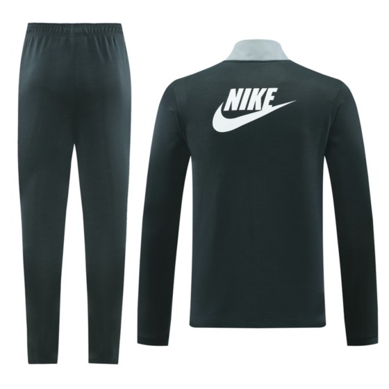 2024 Nike Deep Grey Jacket Training Suit Set Football Team Shirt Sports Fashion