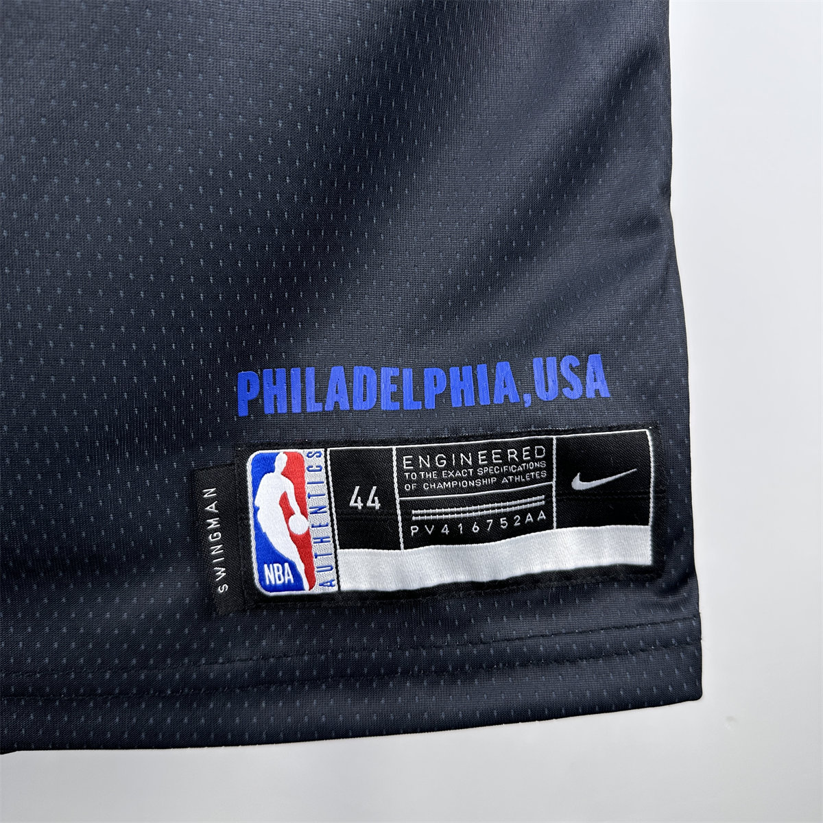 NBA Philadelphia 76ers 2021 V-Neck City Edition Black Jersey EMBIID#21 S-XXL