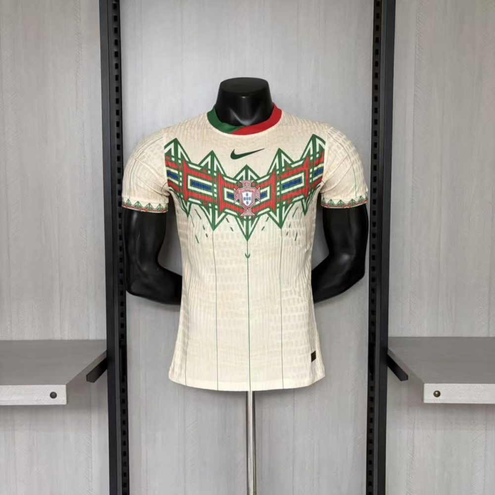 2026 Portugal Beige Jersey Player Version