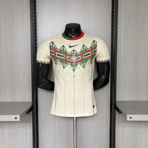 2026 Portugal Beige Jersey Player Version