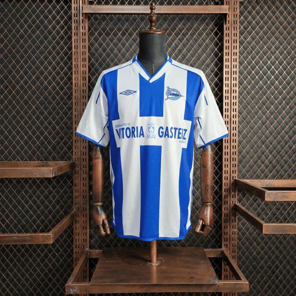 Retro Deportivo Alaves 2003/04 Home jersey Fan Version