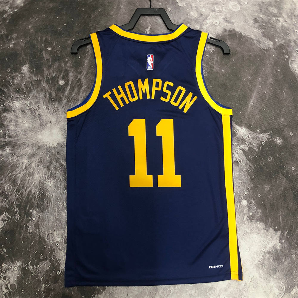 NBA Golden State Warriors V-Neck JORDAN Edition Jersey THOMPSON#11 S-XXL