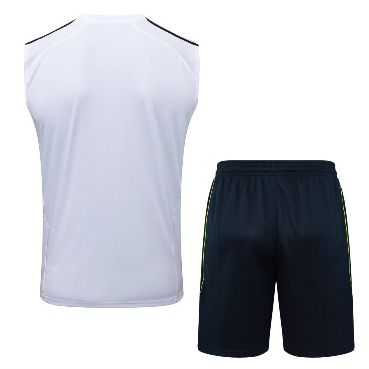 2026 Real Madrid White Training Set Shirt and Shorts