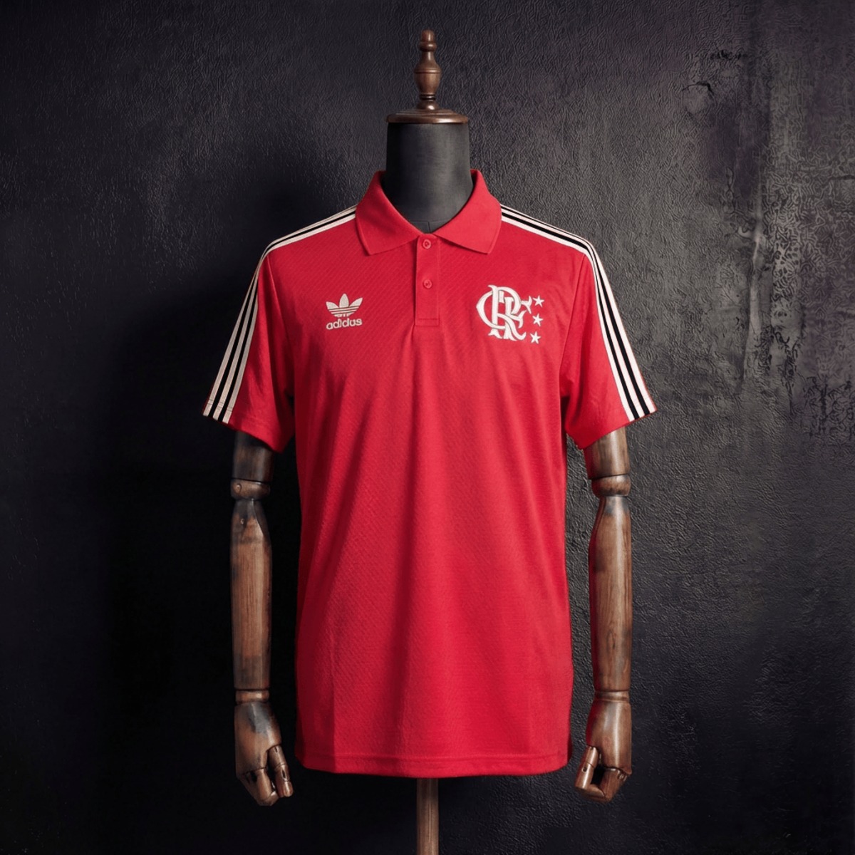 2025/26 Flamengo Training Red Polo Fan version