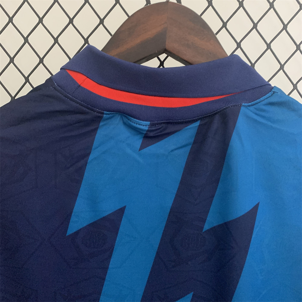 Retro Arsenal 95/96 long sleeve away jersey Fan Version