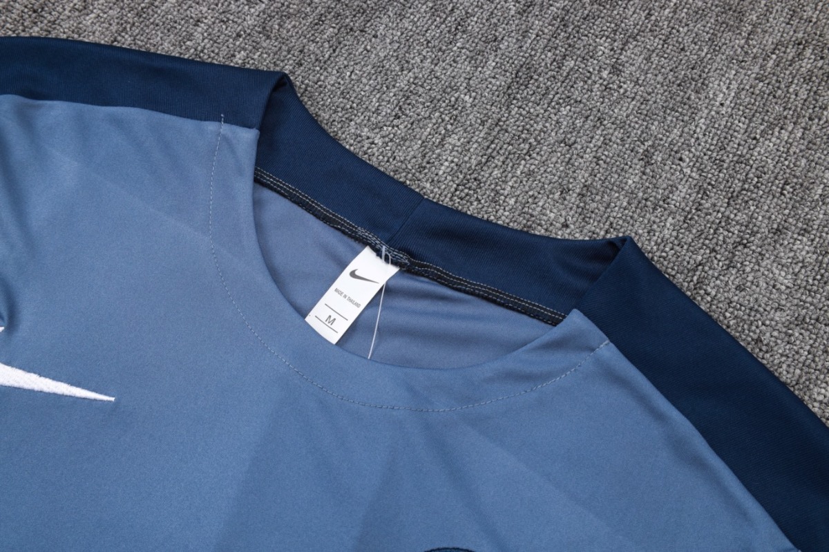 2026 PSG Light gray Training Set Shirt and Shorts