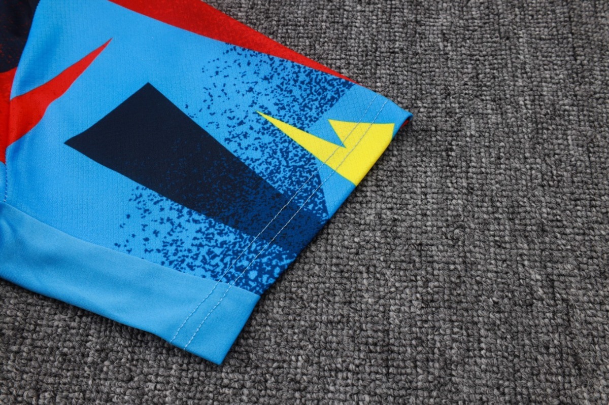 2026 Barcelona Light blue Training Set Shirt and Shorts