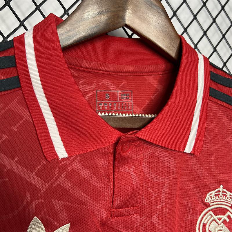 2024/25 Real Madrid Red Jersey Fan Version