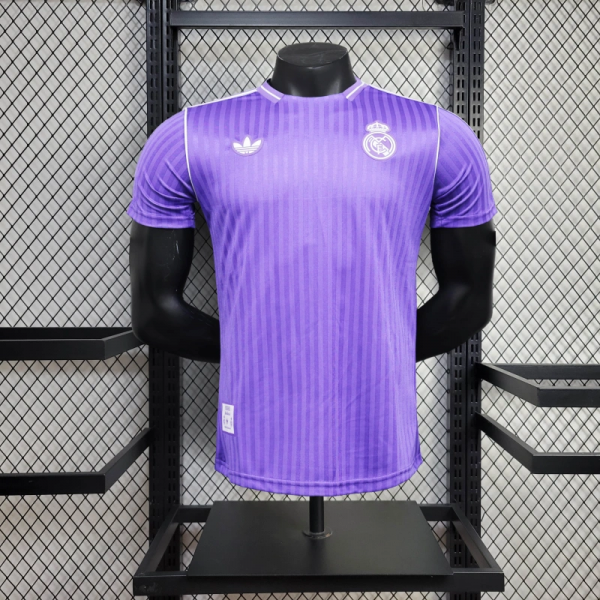 25/26 Real Madrid Co Branded Special Edition Purple jersey Player Version