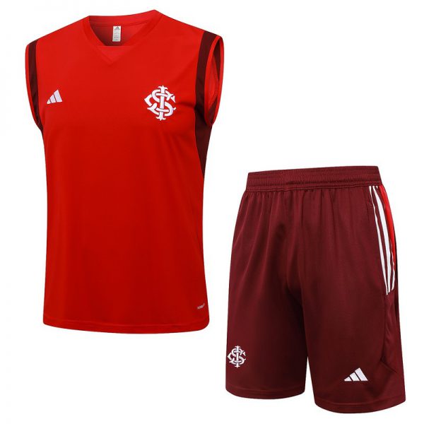 24/25 Internacional Red Training Set Shirt and Shorts