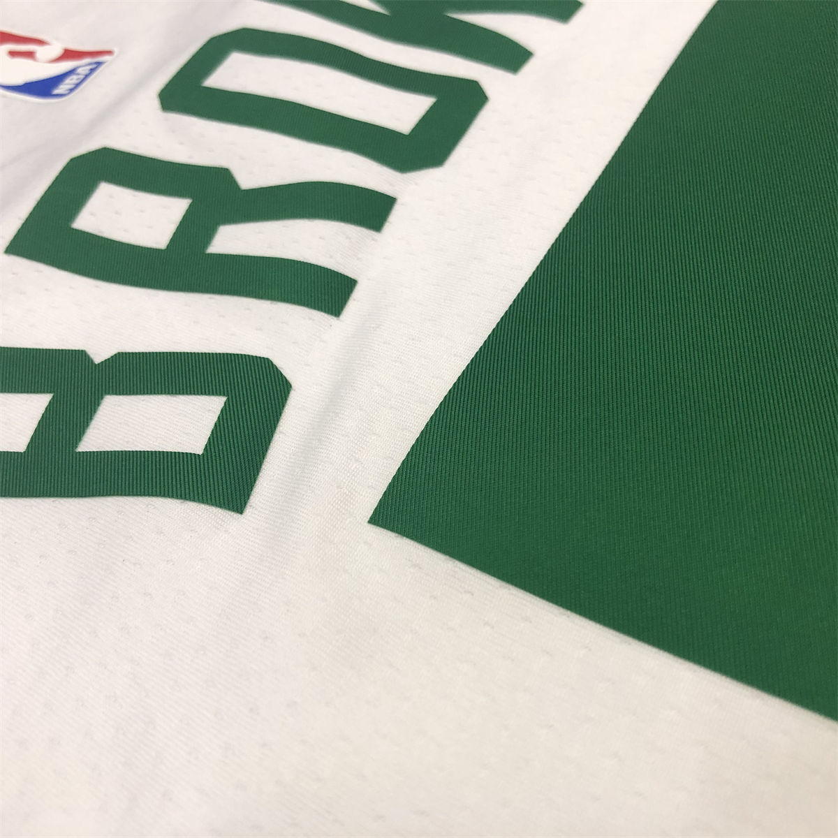 NBA Boston Celtics round neck White Jersey BROWN#7 S-XXL