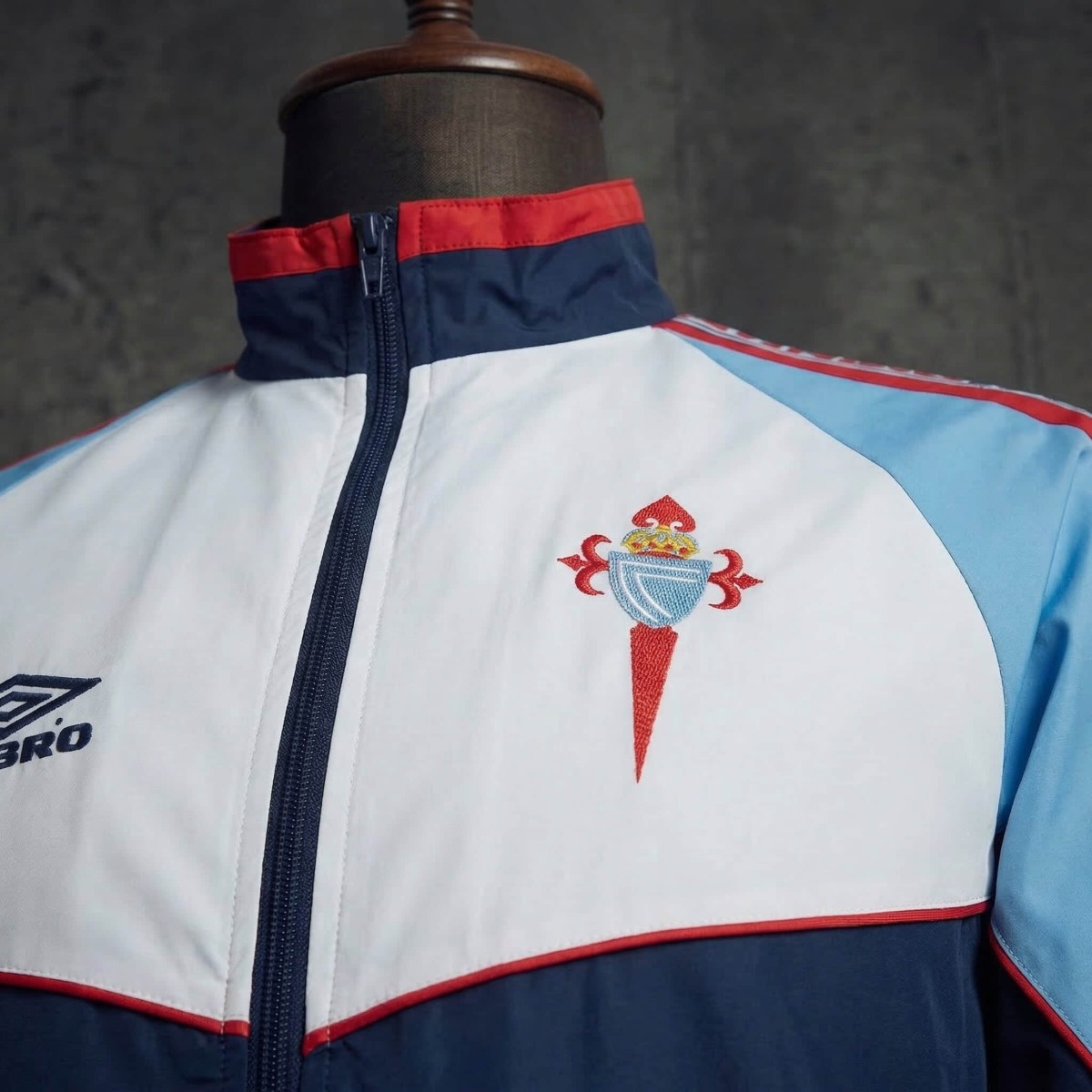 1998/99 Vintage Style Celta Vigo Jacket Windbreaker Sport Unifom