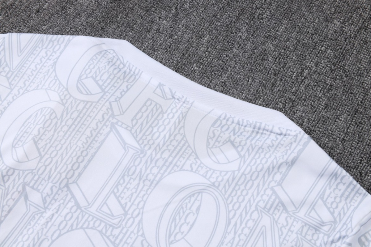 2026 Chelsea White Training Set Shirt and Shorts