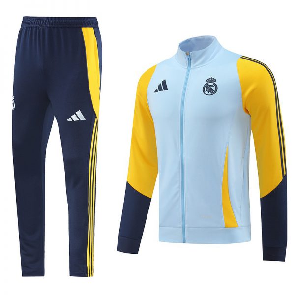 2024 Real Madrid Light Jacket Training Suit Set Football Team Shirt Sports Fashion