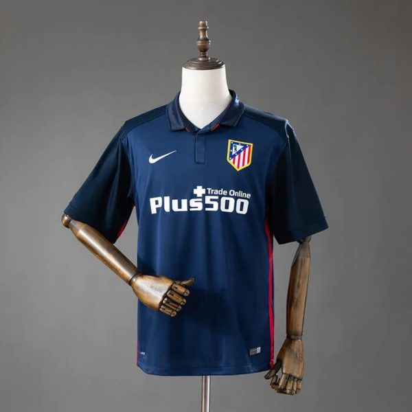 Retro Atletico Madrid 2015/16 Away Jersey Fan Version