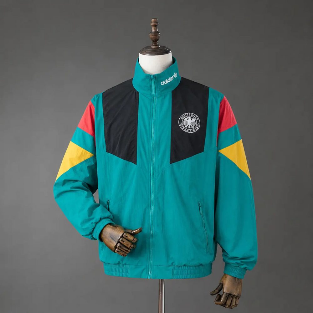 2026 Germany EQT Green Track Jacket Windbreaker