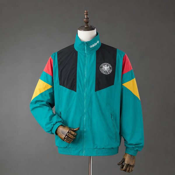 2026 Germany EQT Green Track Jacket Windbreaker
