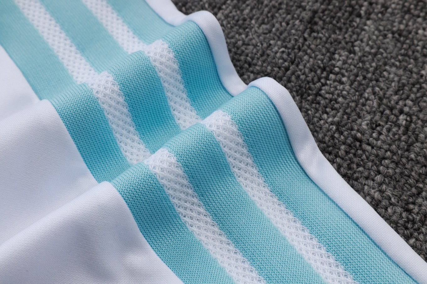 202526 Argentina White Long-sleeved half-pull training kit Football team kit