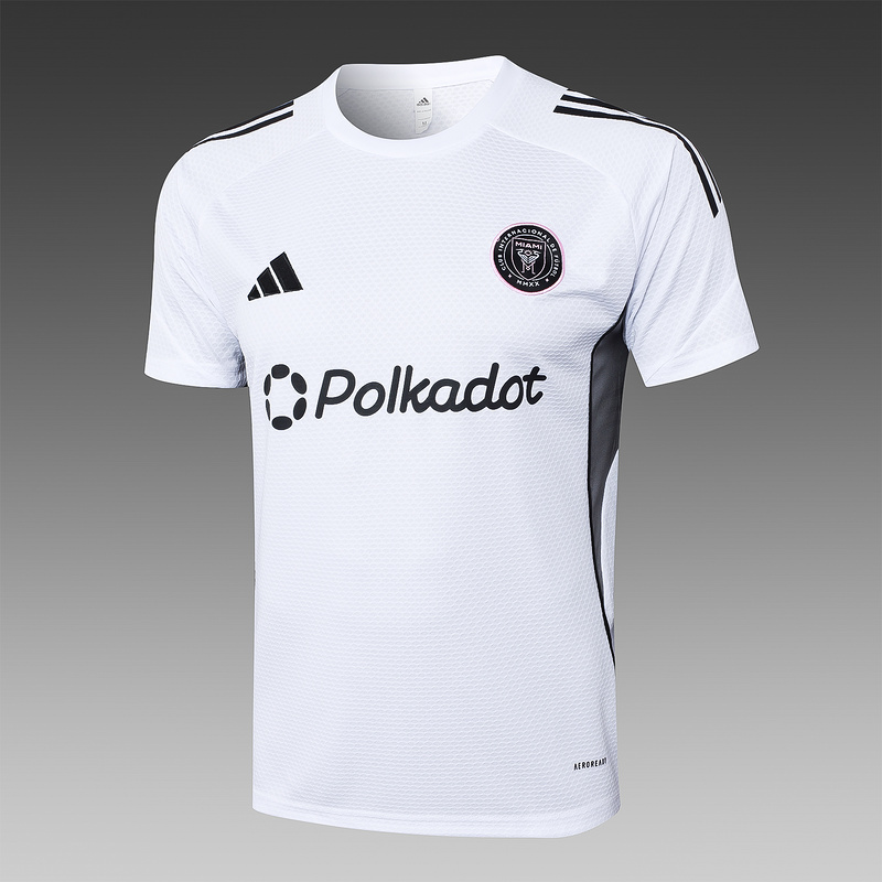 2025/26 Miami White Training Set Shirt and Shorts