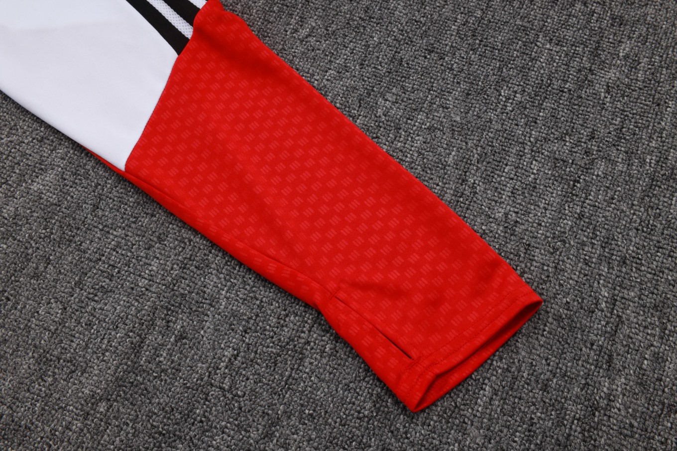 202526 Germany White Long-sleeved half-pull training kit Football team kit
