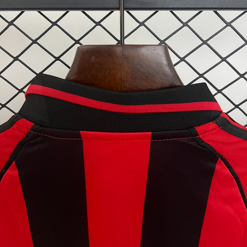 Retro AC Milan 98/99 Home jersey Kid Kits Size 16-28