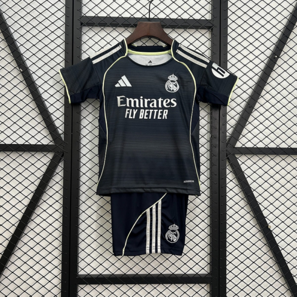 25/26 Kids Real Madrid Away jersey Kid Kits Size 16-28