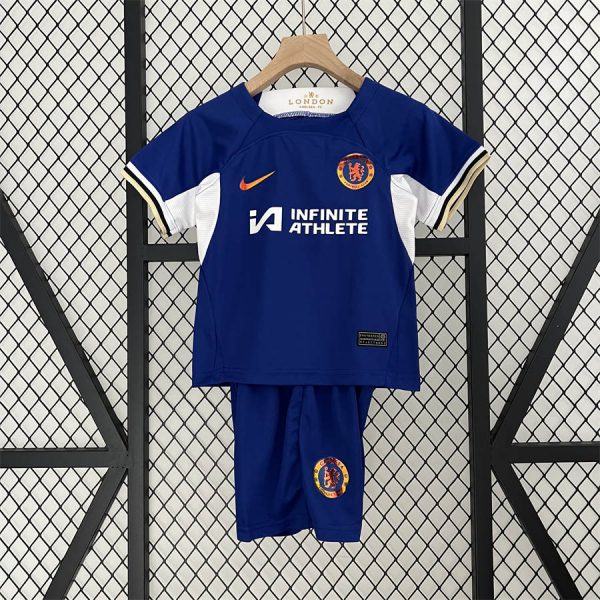2023/24 kids Chelsea Home jersey Kid Kits Size 16-28